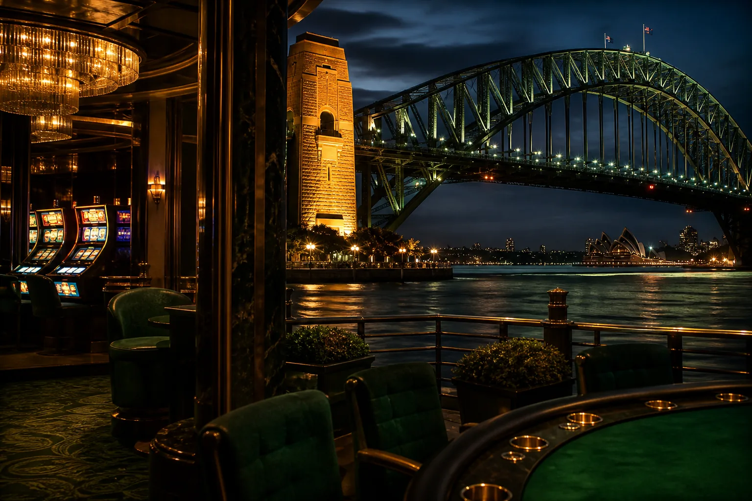 Editorial city guide graphic for Ozwin Casino readers in Sydney, NSW