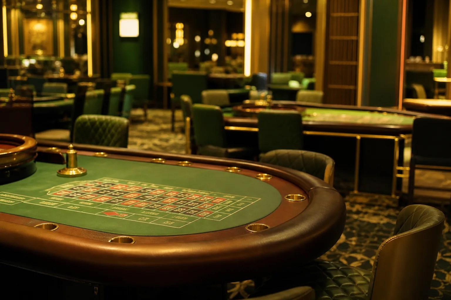 Table and live game categories in an Ozwin Casino-style lobby