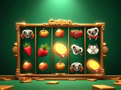 Koala Cash Drops pokie artwork at Ozwin Casino